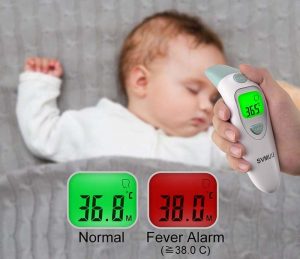 termometro infrarrojos alarma